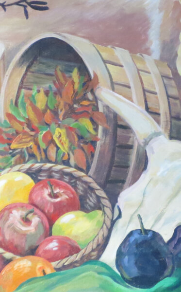 Harvest Still Life Painting by Elsa Kosola, 1986